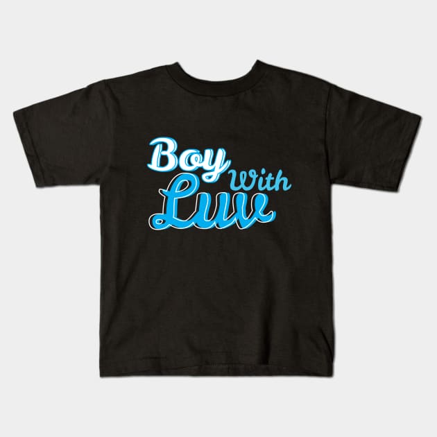 Boy With Luv Kids T-Shirt by Marija154